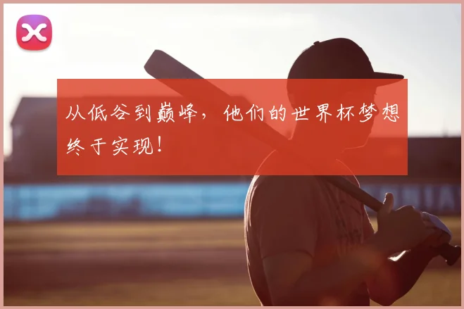 从低谷到巅峰，他们的世界杯梦想终于实现！