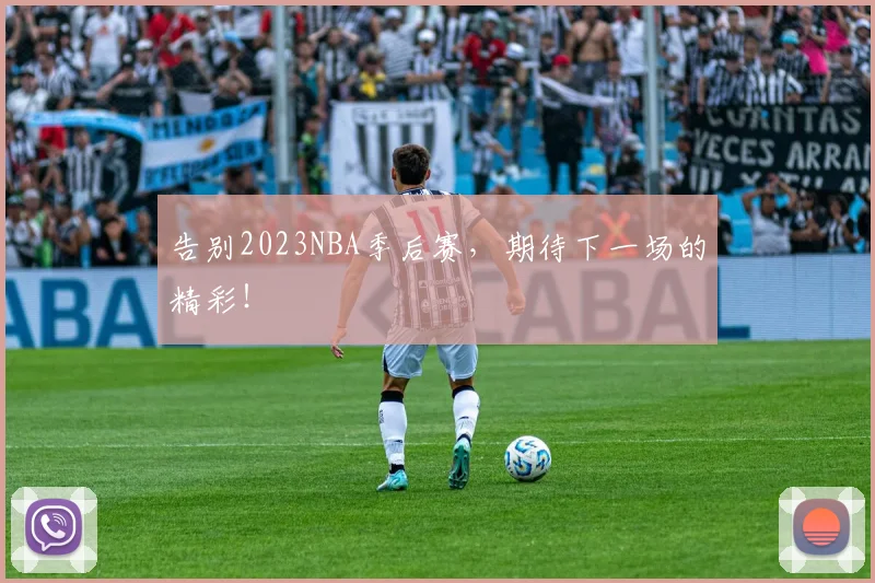 告别2023NBA季后赛，期待下一场的精彩！
