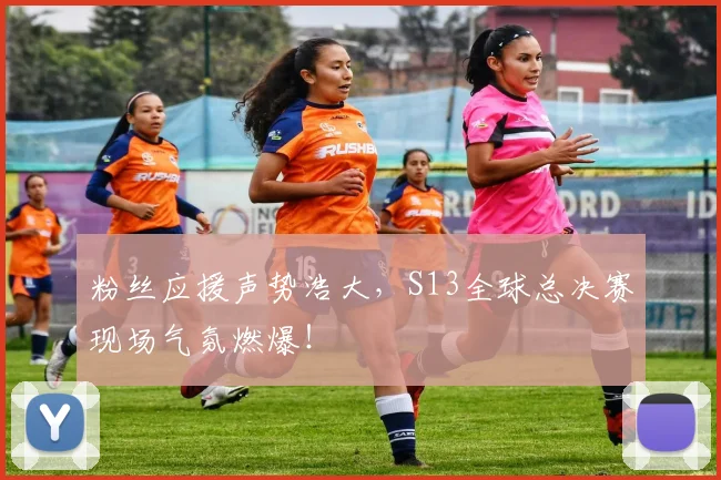 粉丝应援声势浩大，S13全球总决赛现场气氛燃爆！